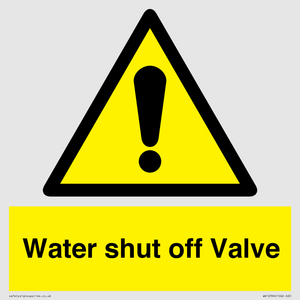 Water shut off Valve